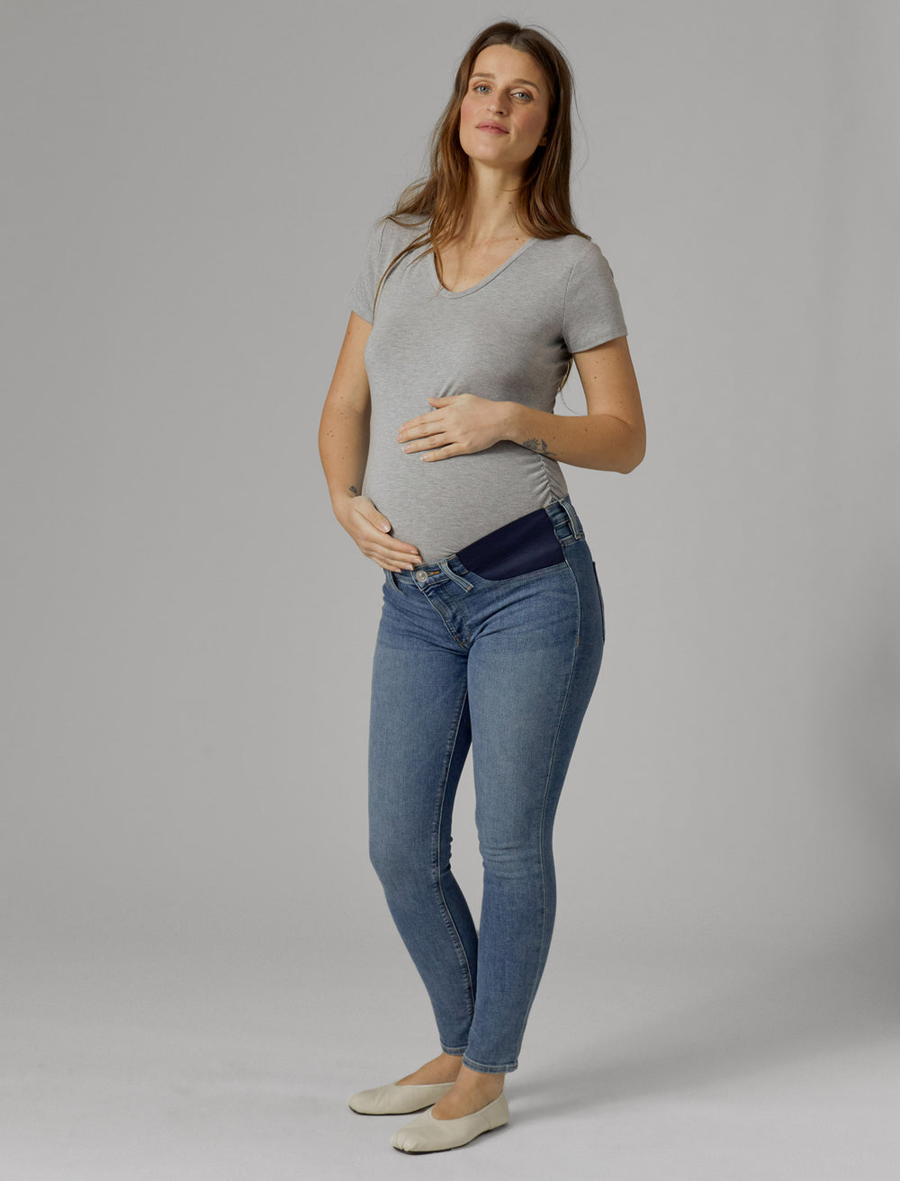 Women's Maternity Super Skinny Ankle Jean