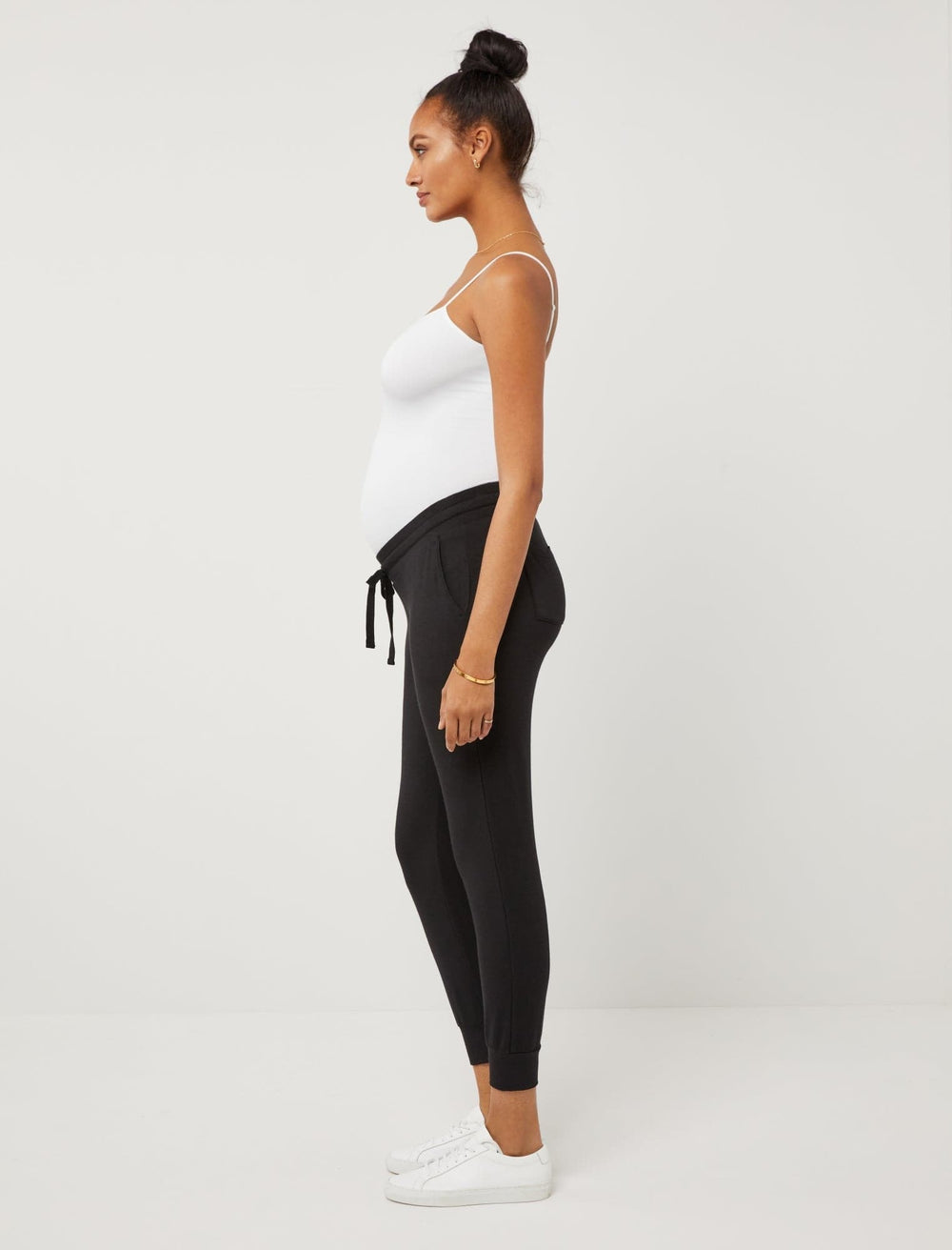 Under Belly French Terry Maternity Jogger Pant