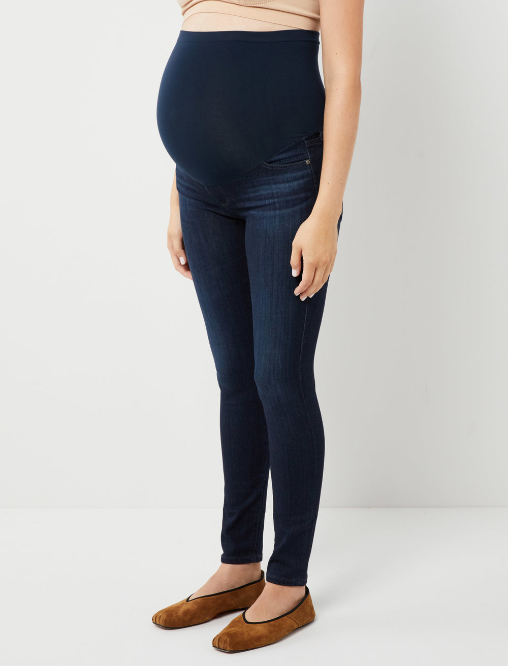 Over Belly Skinny Maternity Pants - Isabel Maternity By Ingrid & Isabel™  Light Wash : Target