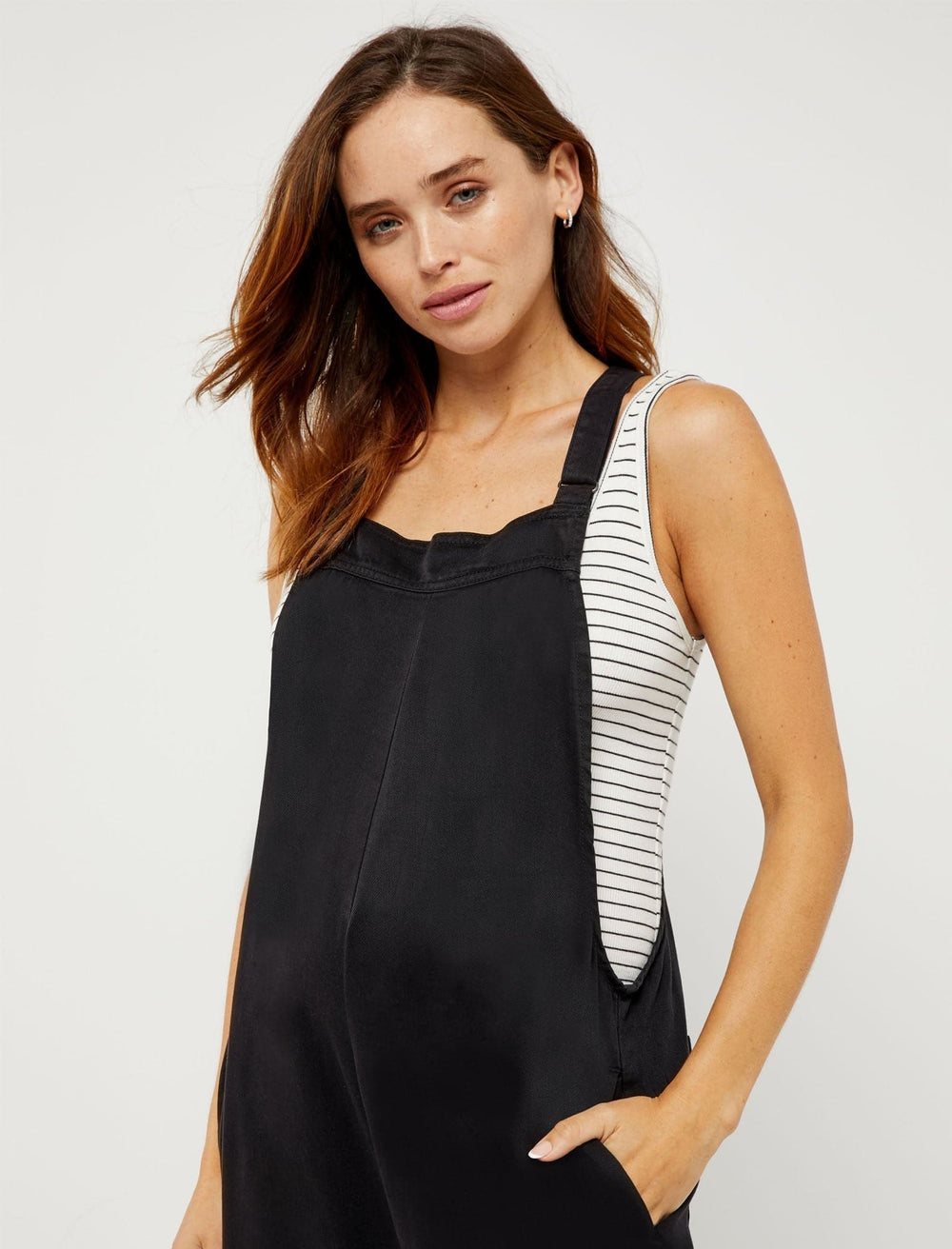 Tencel Maternity Overall - A Pea In the Pod