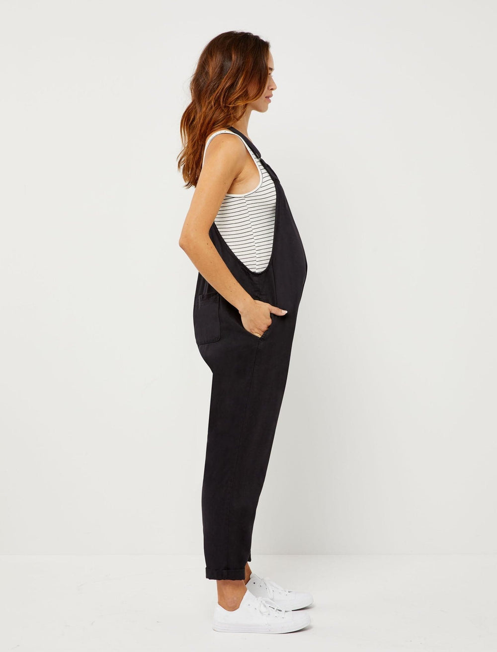 Tencel Maternity Overall - A Pea In the Pod