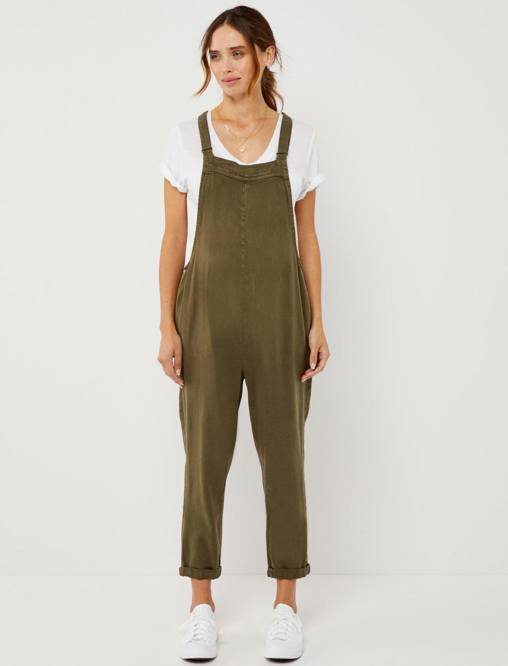 Tencel Maternity Overall - A Pea In the Pod