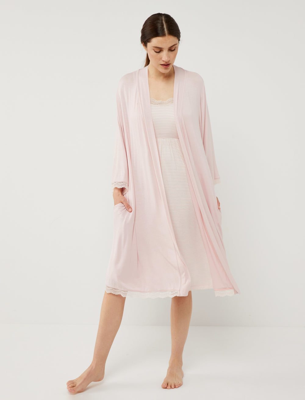 The Best Nursing Nightgown, Robe, and Pajama Sets That Are Comfortable and  Functional | Maternity robe, Nursing nightgown, Maternity sleepwear