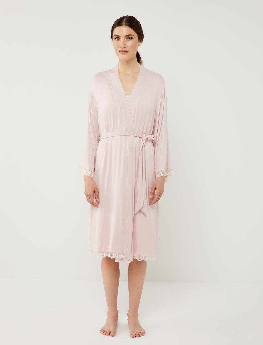 Nursing Nightgown And Robe Set - A Pea In the Pod