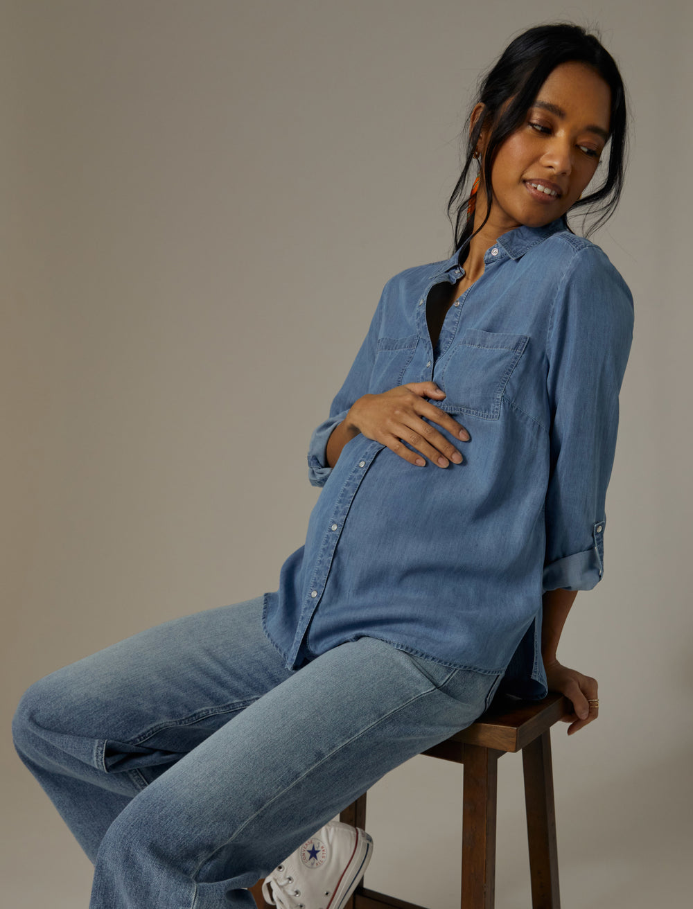 Chambray on deals denim