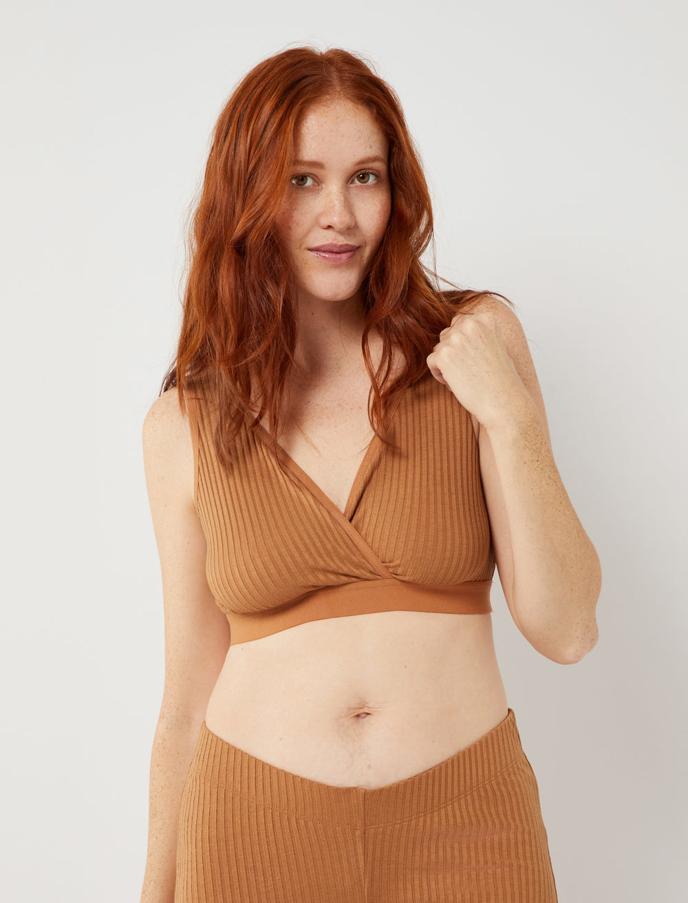 Maternity & Nursing Ribbed Bralette - A Pea In the Pod