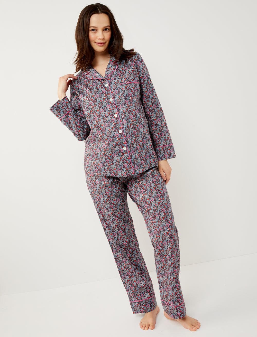 Two Piece Maternity Pajama Set Made with Tana Lawn™