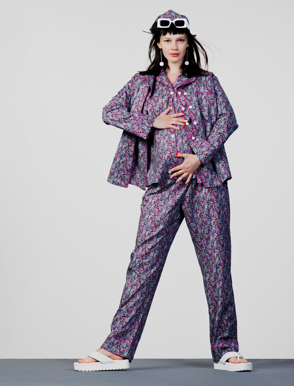 Two Piece Maternity Pajama Set Made with Tana Lawn™ - A Pea In the Pod